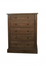 Treesa Oak 5 Drawer Chest W90 